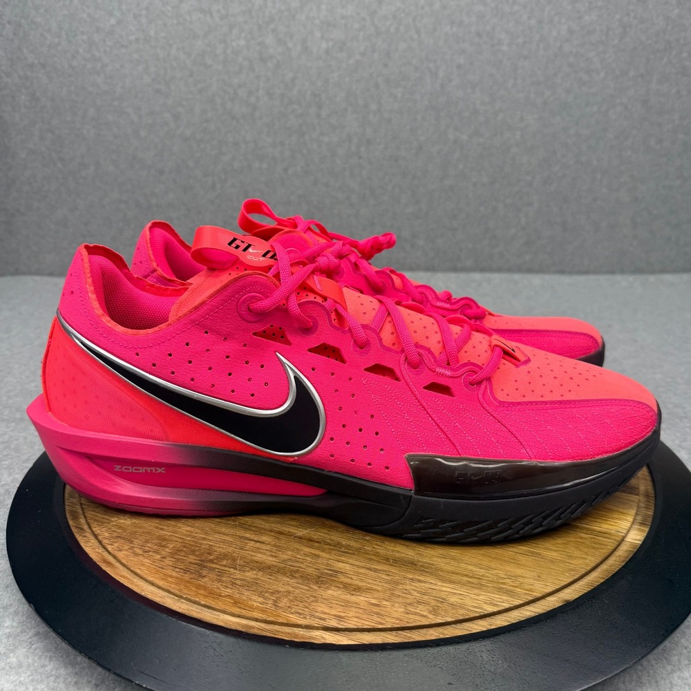 Nike Air Zoom GT Cut 3 Hyper Pink Black Basketball Shoes DV2913-600 Men's 19
